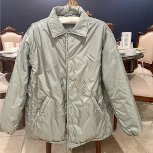 Aritzia TNA insulated Coaches shacket (shirt jacket)